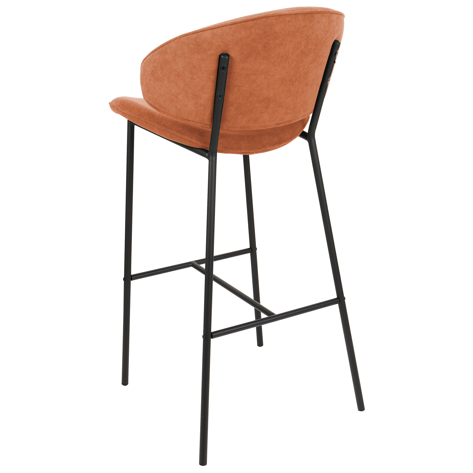 Sæt med 2 barstole KIANA Orange