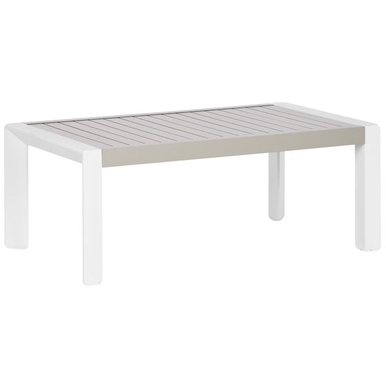 Havebord CASTELLA 120 cm 70 cm Metal Brungrå