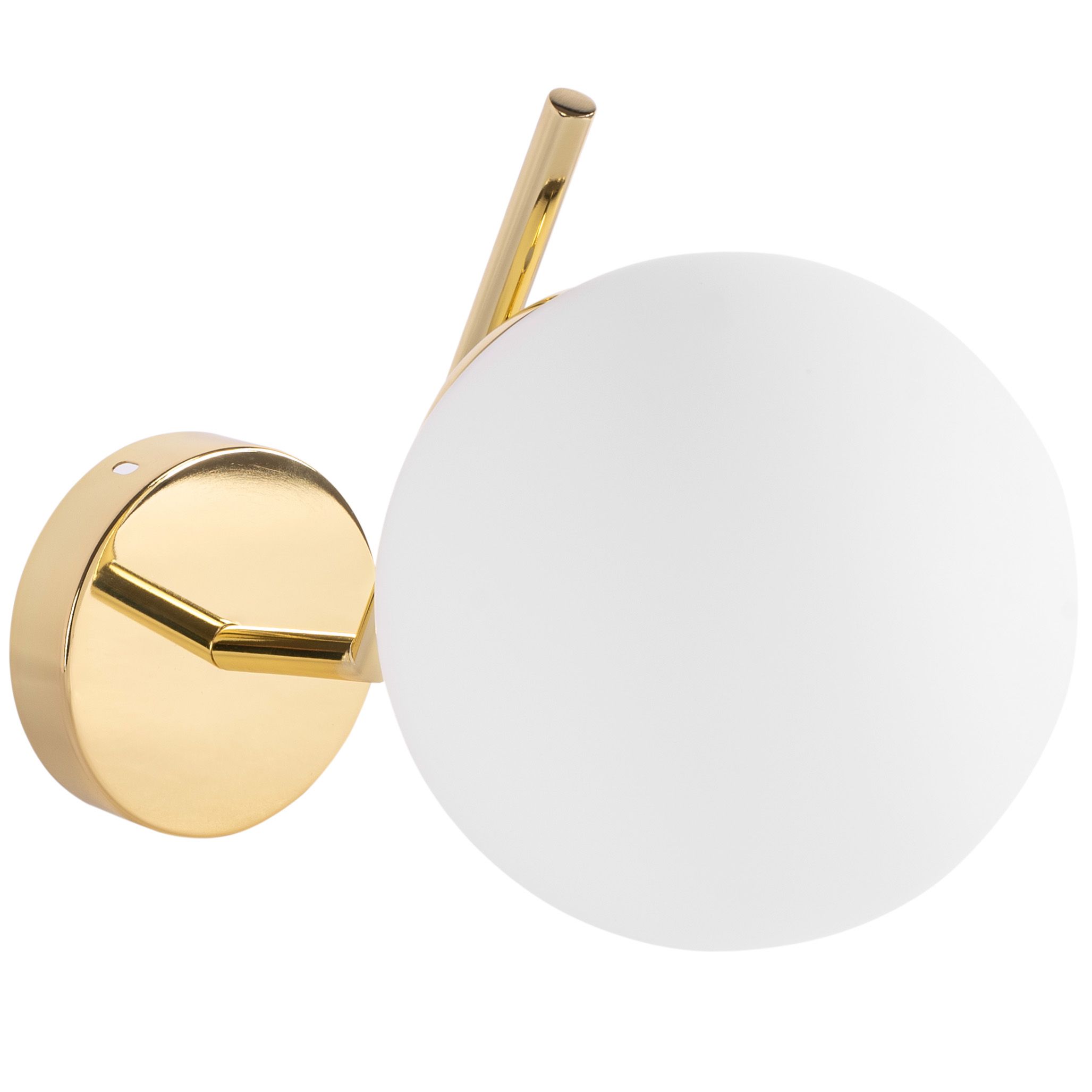 TOOLIGHT væglampe G100-1W Guld/Hvid 28,5x15x19cm