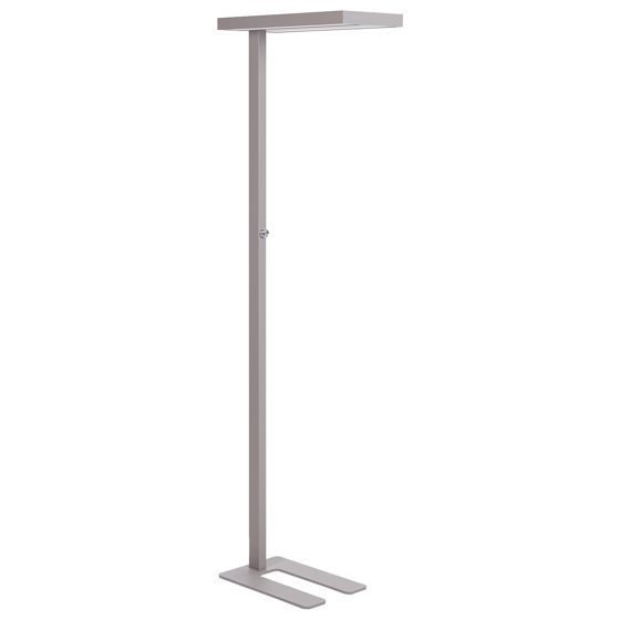 LED-gulvlampe TAURUS Med dæmpning Metal Sølv