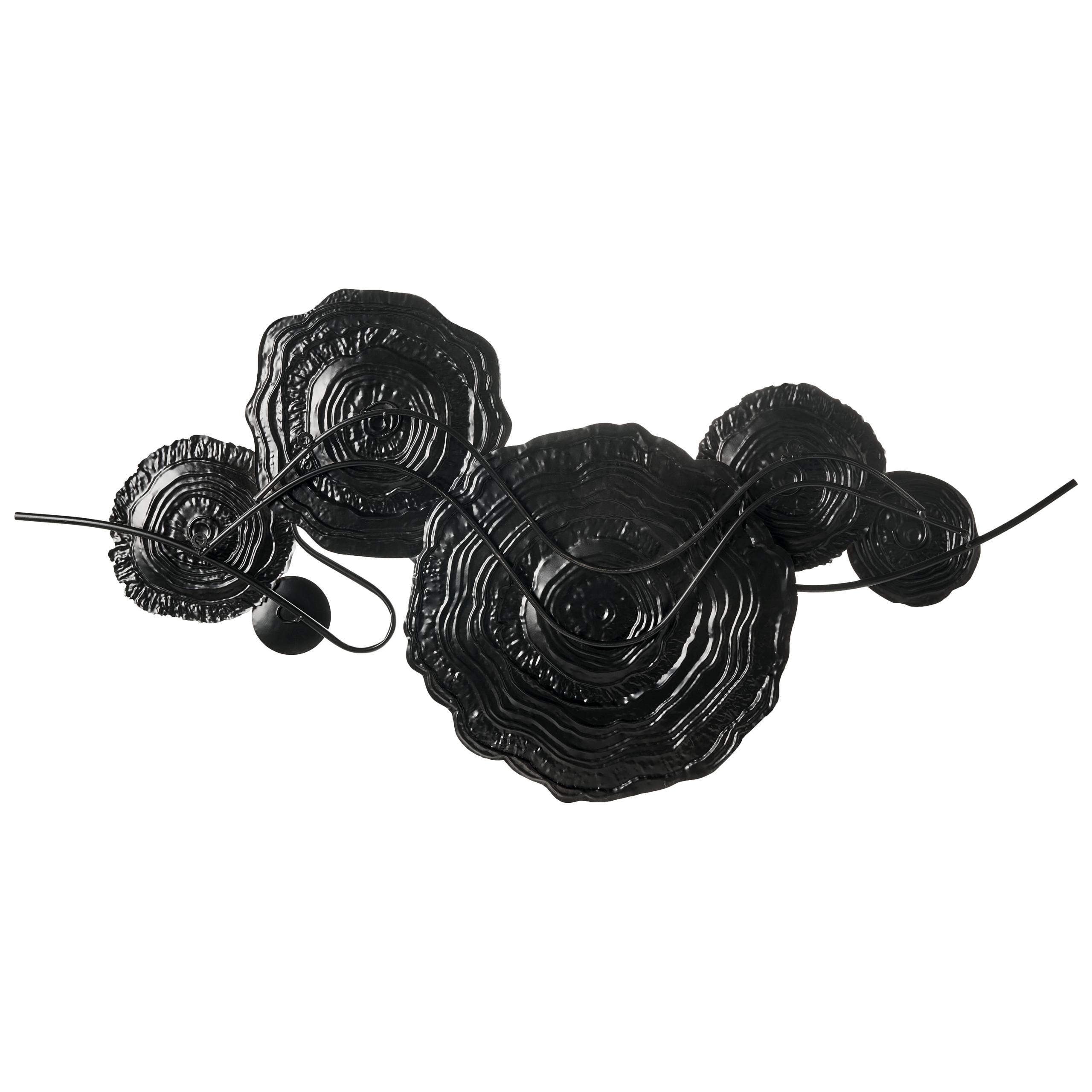 Vægdekoration IRIDIUM 55 cm Metal Multifarvet