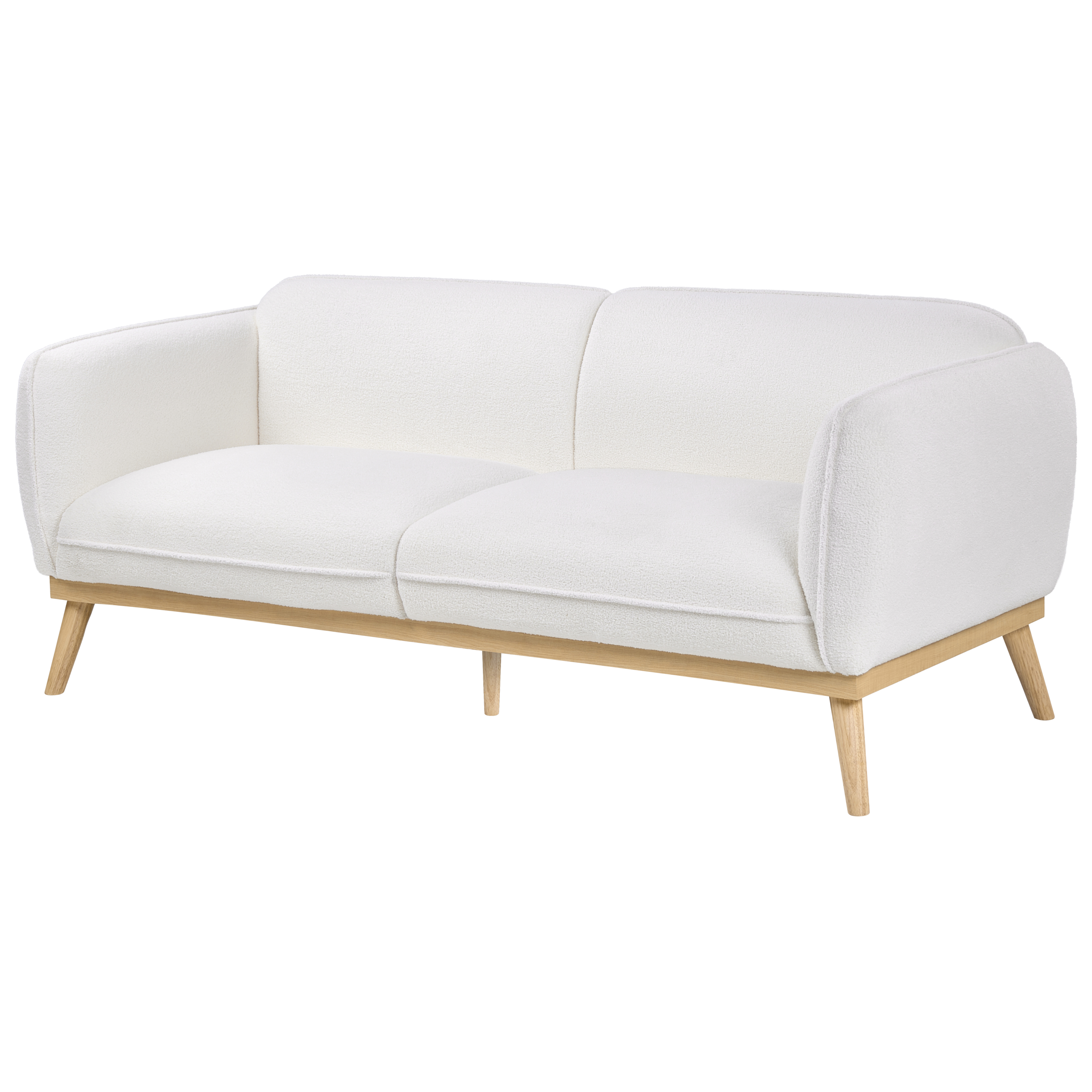 Sofa 3 personers LJUNG Boucle Hvid