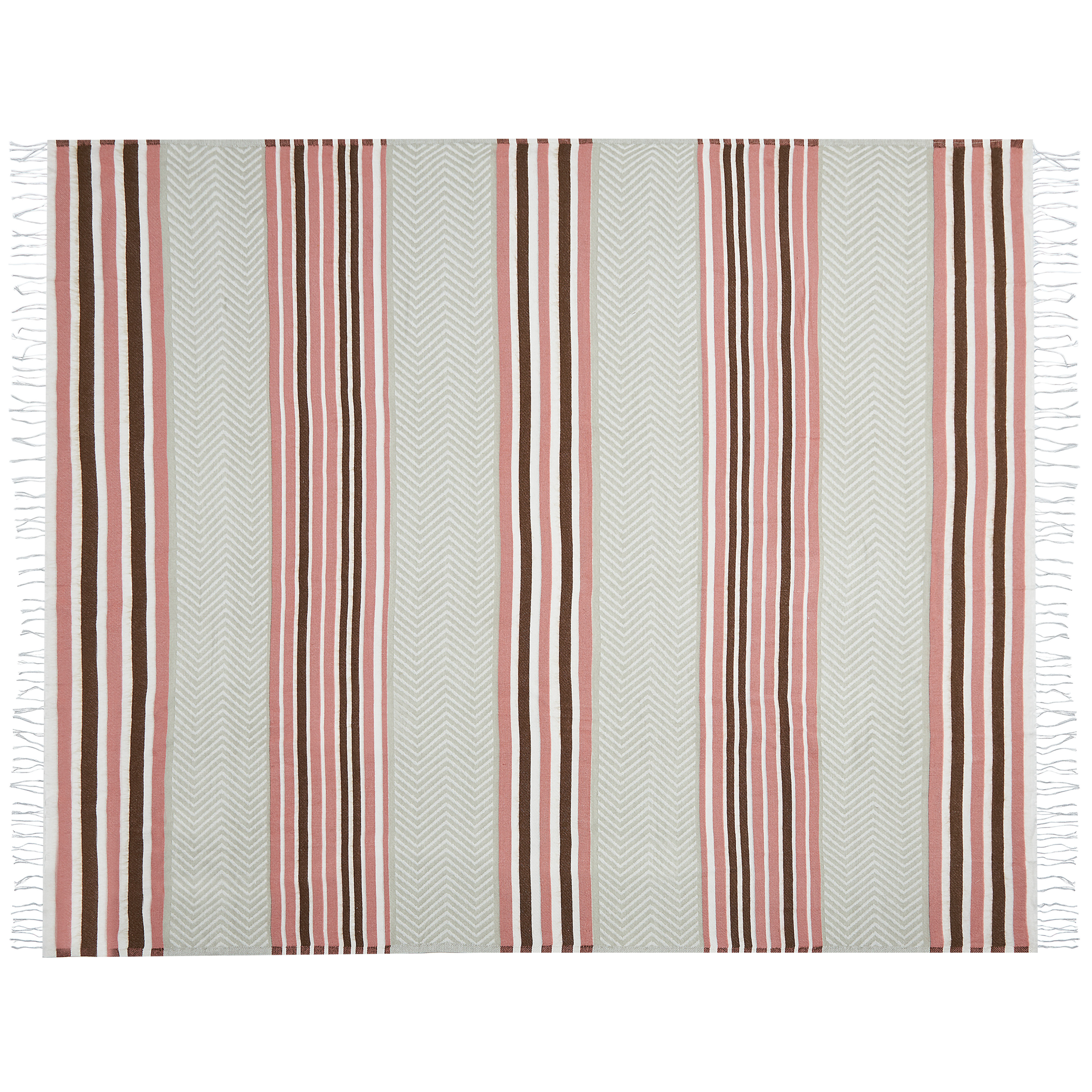 Plaid MAGAR 130 x 170 cm Beige