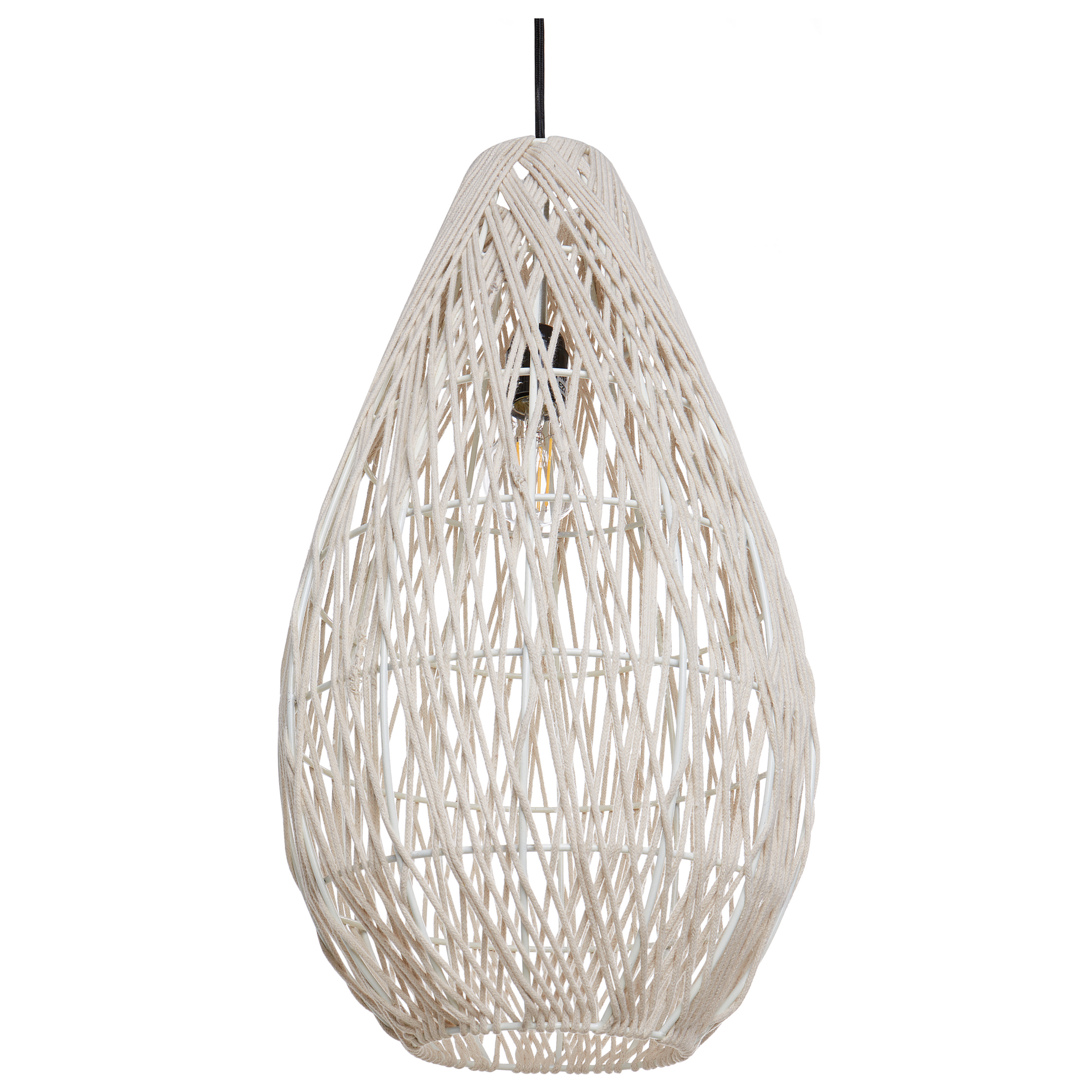 Loftlampe ANNOTTO Bomuld Beige