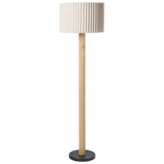 Gulvlampe BELESSA Hør Lys Beige