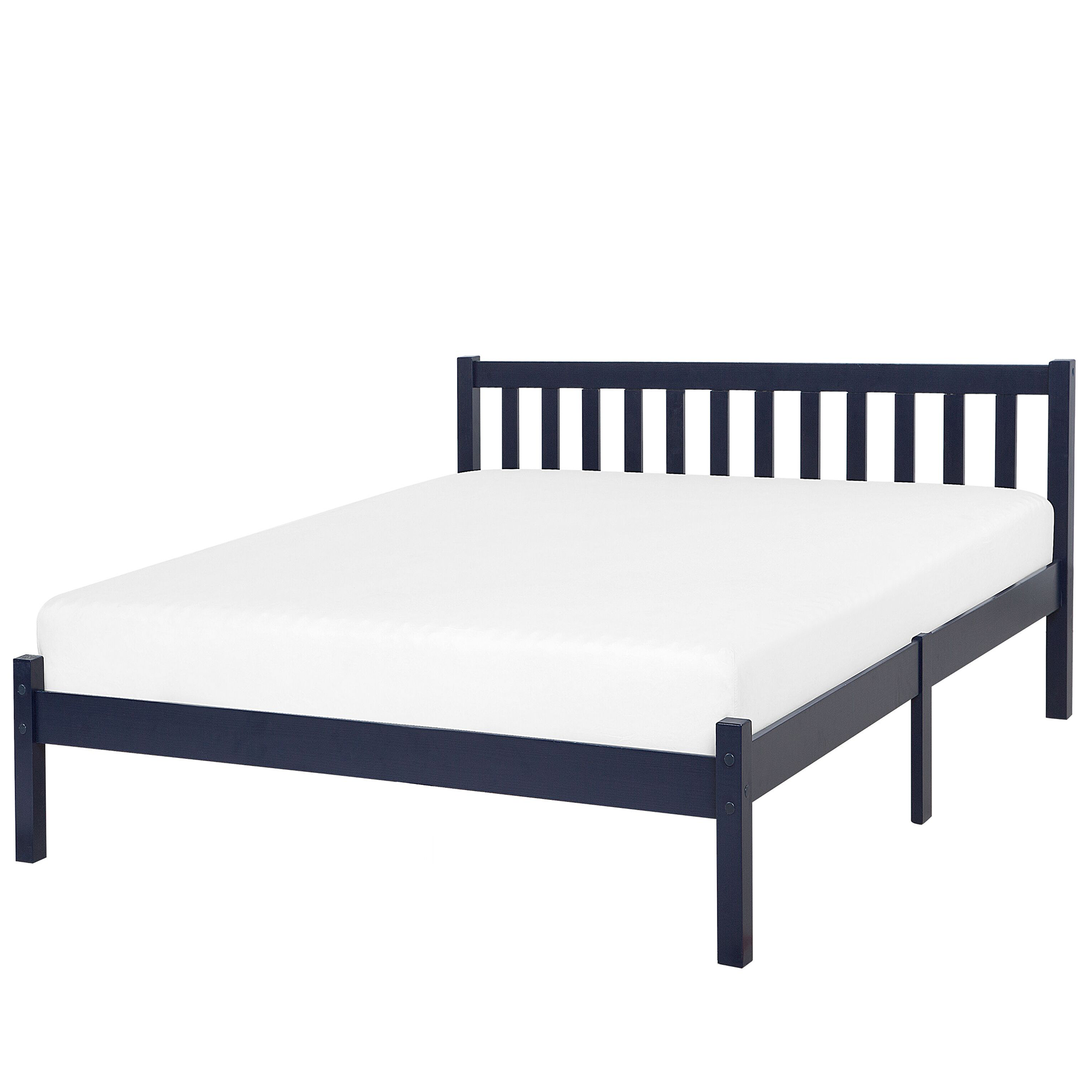 Seng Fyretræ FLORAC 140 x 200 cm Navy Blå