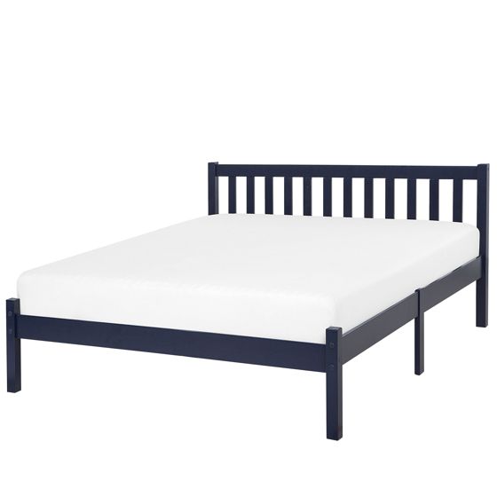 Seng Fyretræ FLORAC 140 x 200 cm Navy Blå