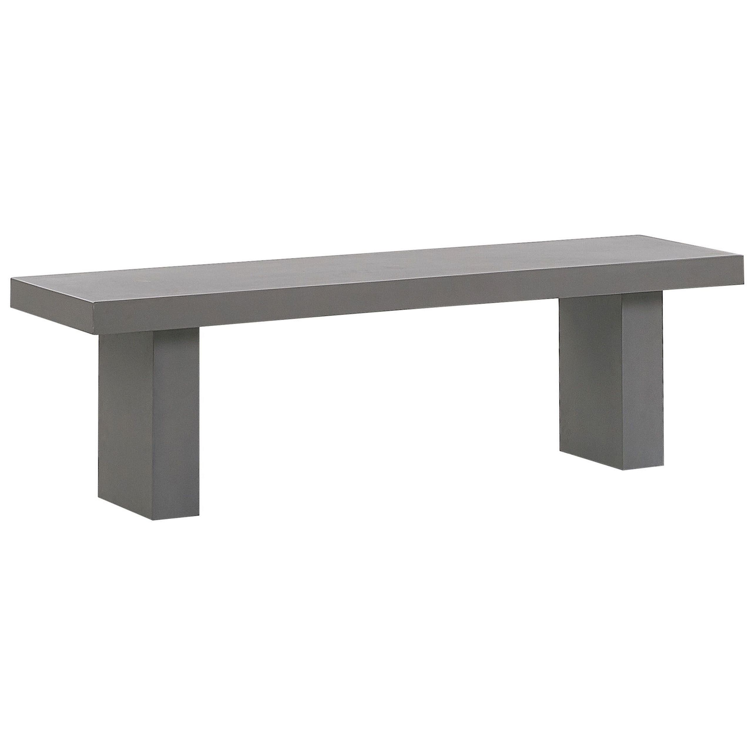 Havebænk TARANTO 150 cm Beton Grå