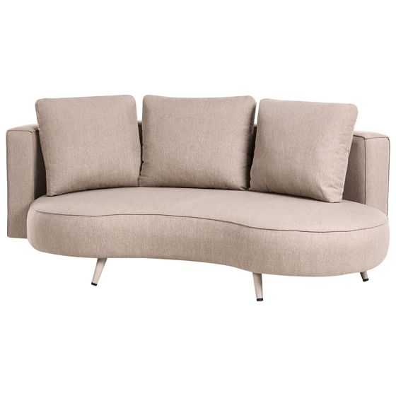 Havesofa 3 personers PARORI Beige Højrevendt