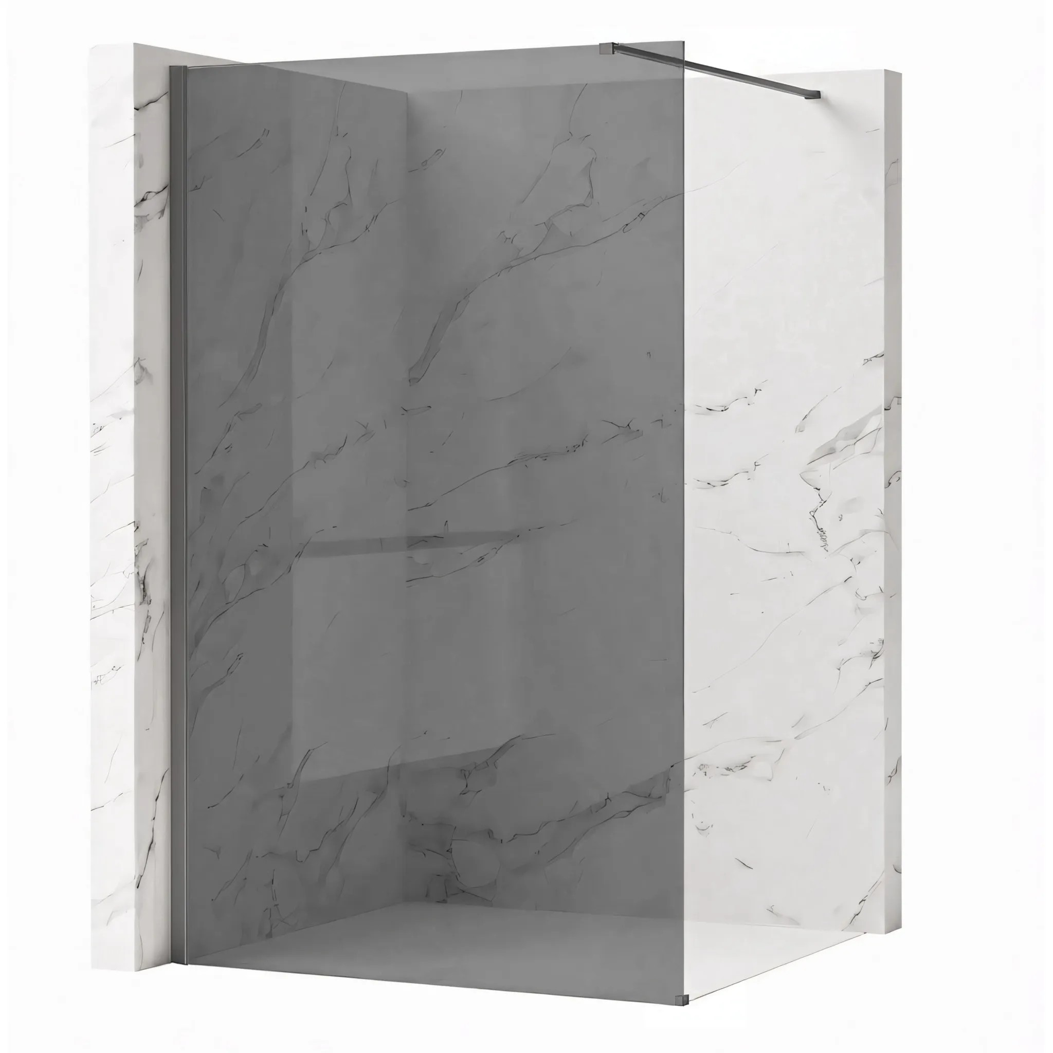 REA brusevæg Flexi Grey 80 Titan, 120x80x195cm