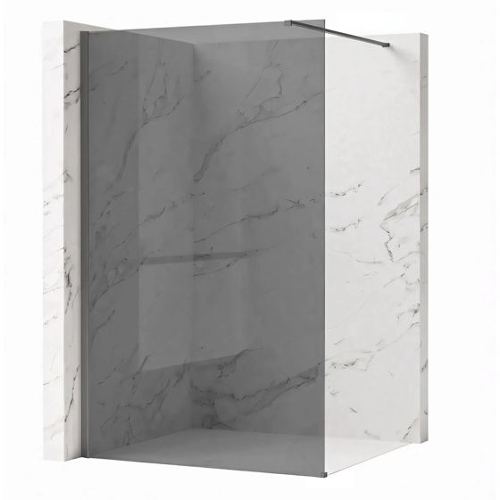 REA brusevæg Flexi Grey 80 Titan, 120x80x195cm