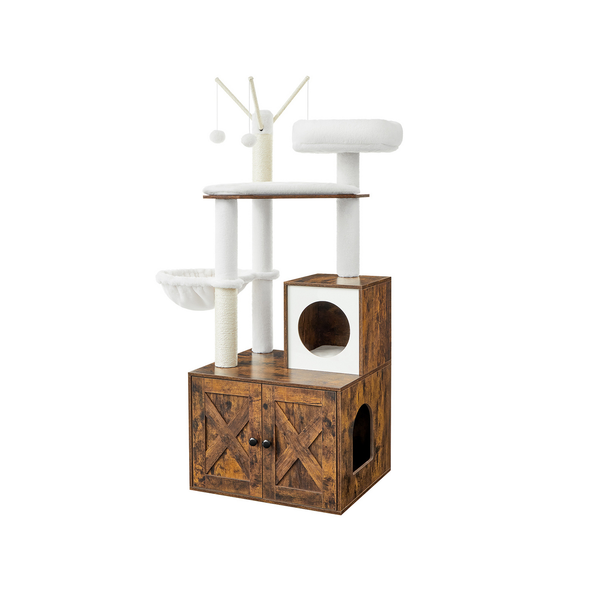 FEANDREA kradsestolpe, brun, PCT113X01