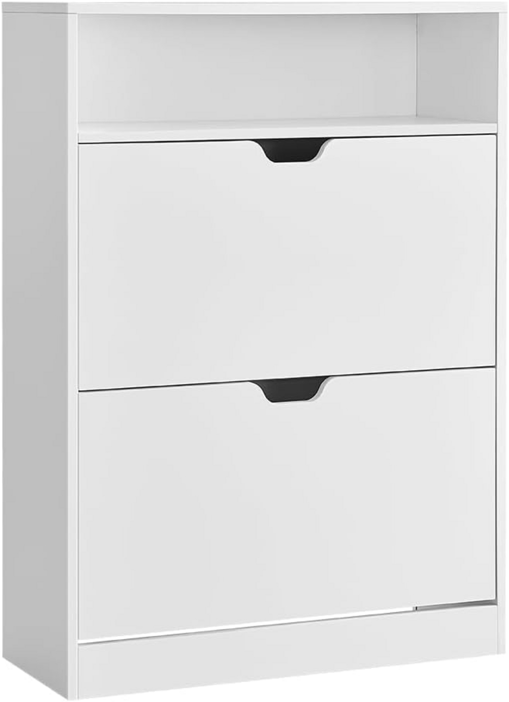 Vasagle skostativ, 24 × 80 × 102 cm, justerbar, skyhvid, LBC048W01