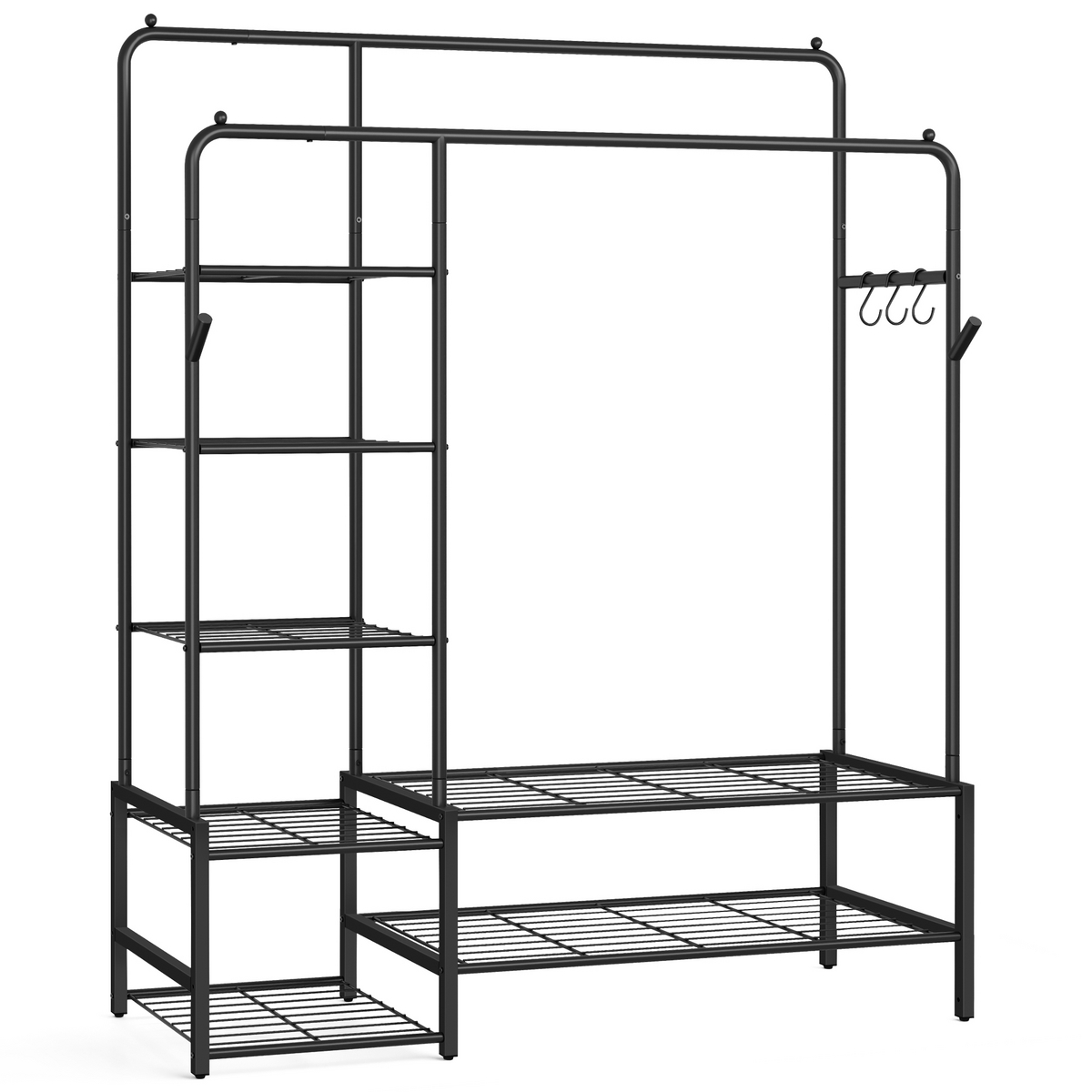 SONGMICS tøjstang, sort, HSR182B01