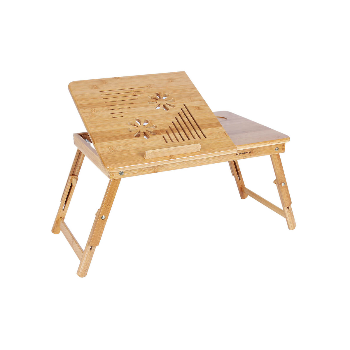 SONGMICS skrivebord, højdejusterbar, sammenklappelig, LLD002