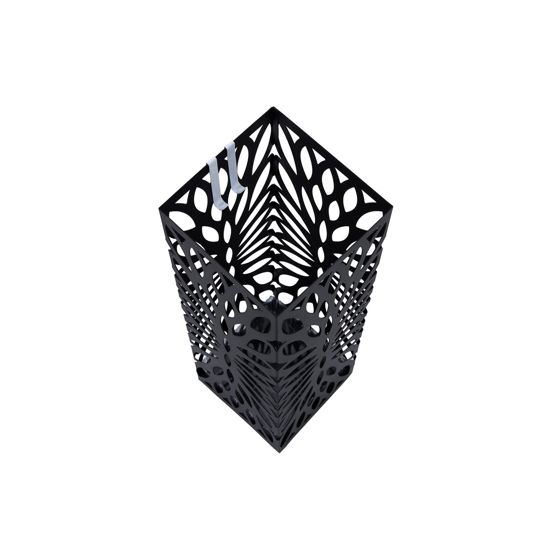 Songmics paraplyholder, 4 kroge, 15.5 × 15.5 × 49 cm, sort, LUC48B