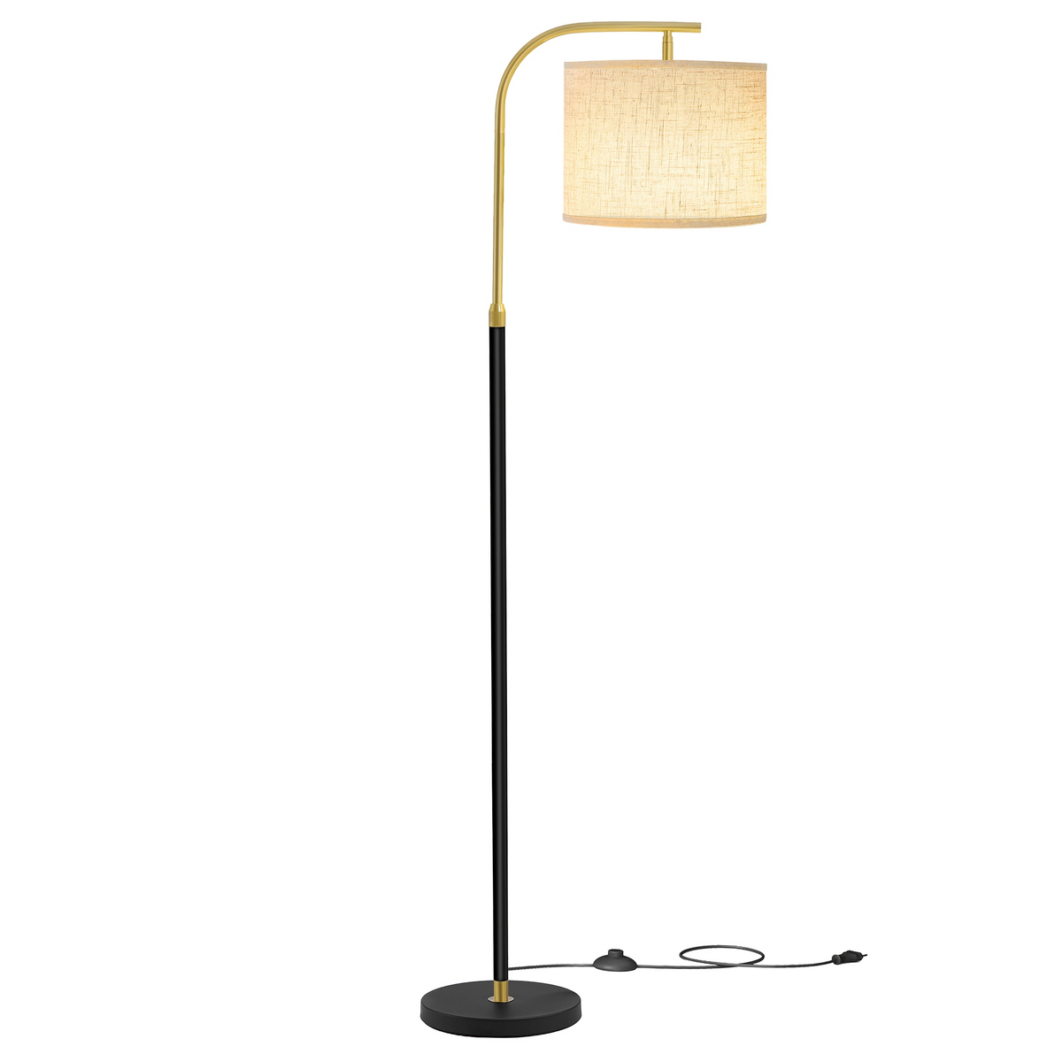 Vasagle gulvlampe, højdejusterbar, 151–176 cm