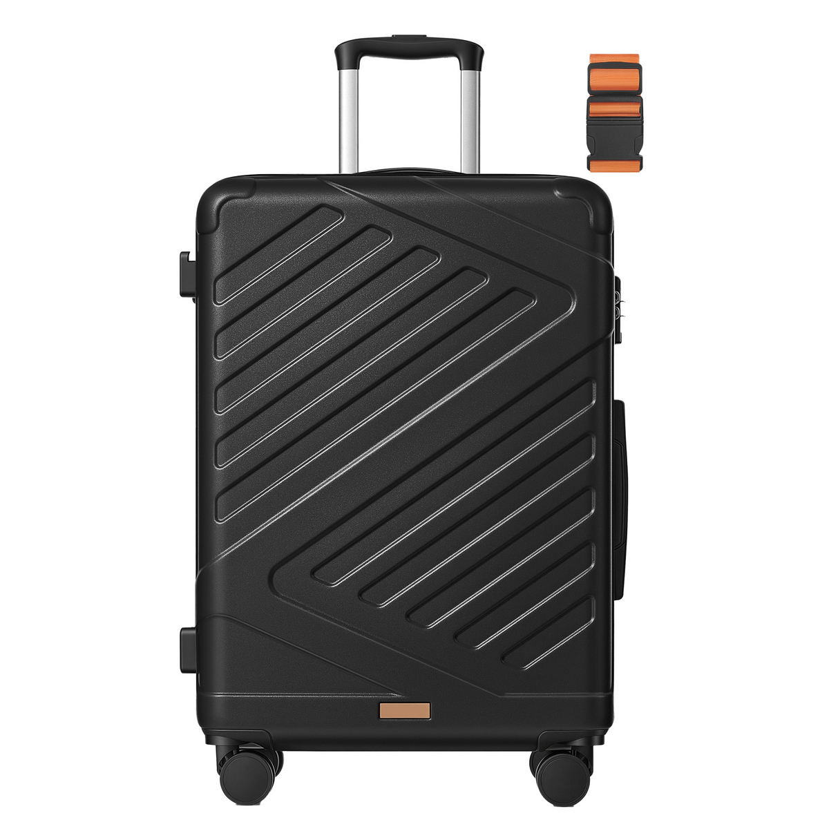 SONGMICS hardcase-kuffert, 65 cm, TSA-lås