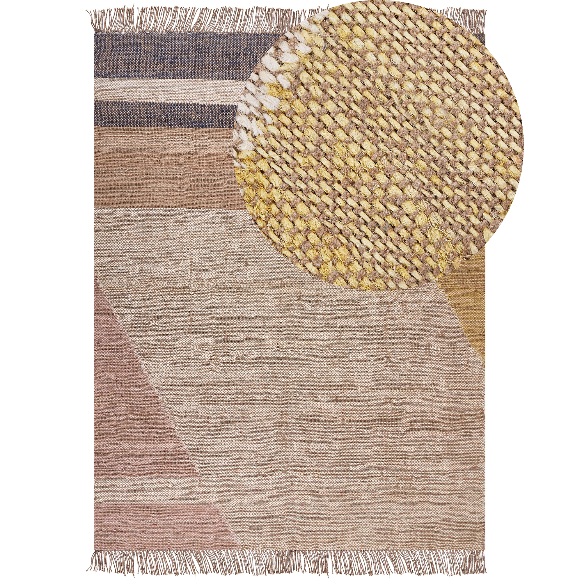 Gulvtæppe SAMLAR Brun 160 x 230 cm Jute