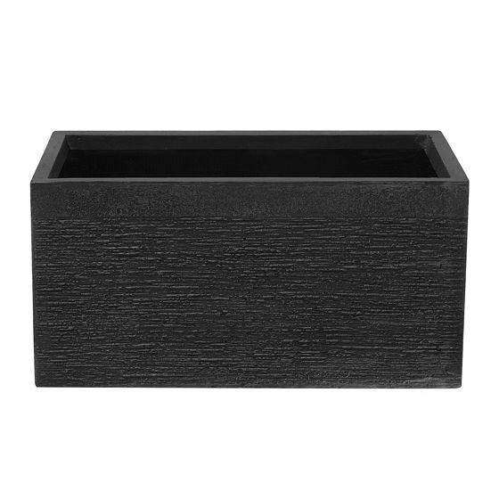 Urtepotte MYRA 60 cm Sort