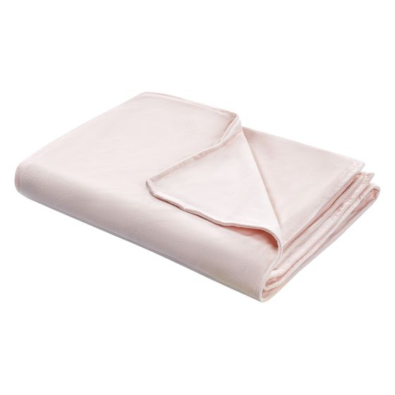Tyngdetæppe betræk 800 g RHEA 120 x 180 cm Pastellrosa