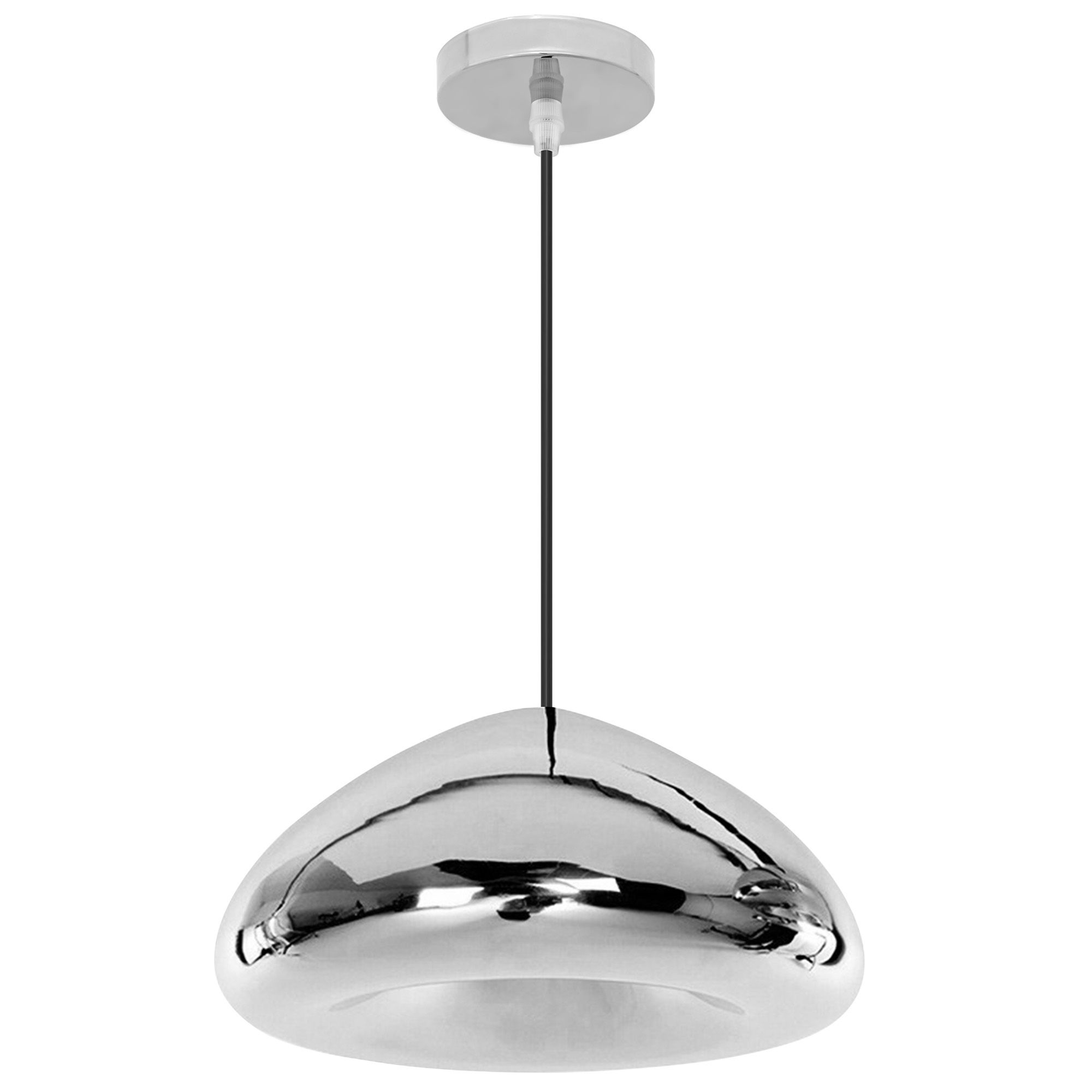 TOOLIGHT hængende loftlampe APP322-1CP Krom 15,5x29x15,5cm