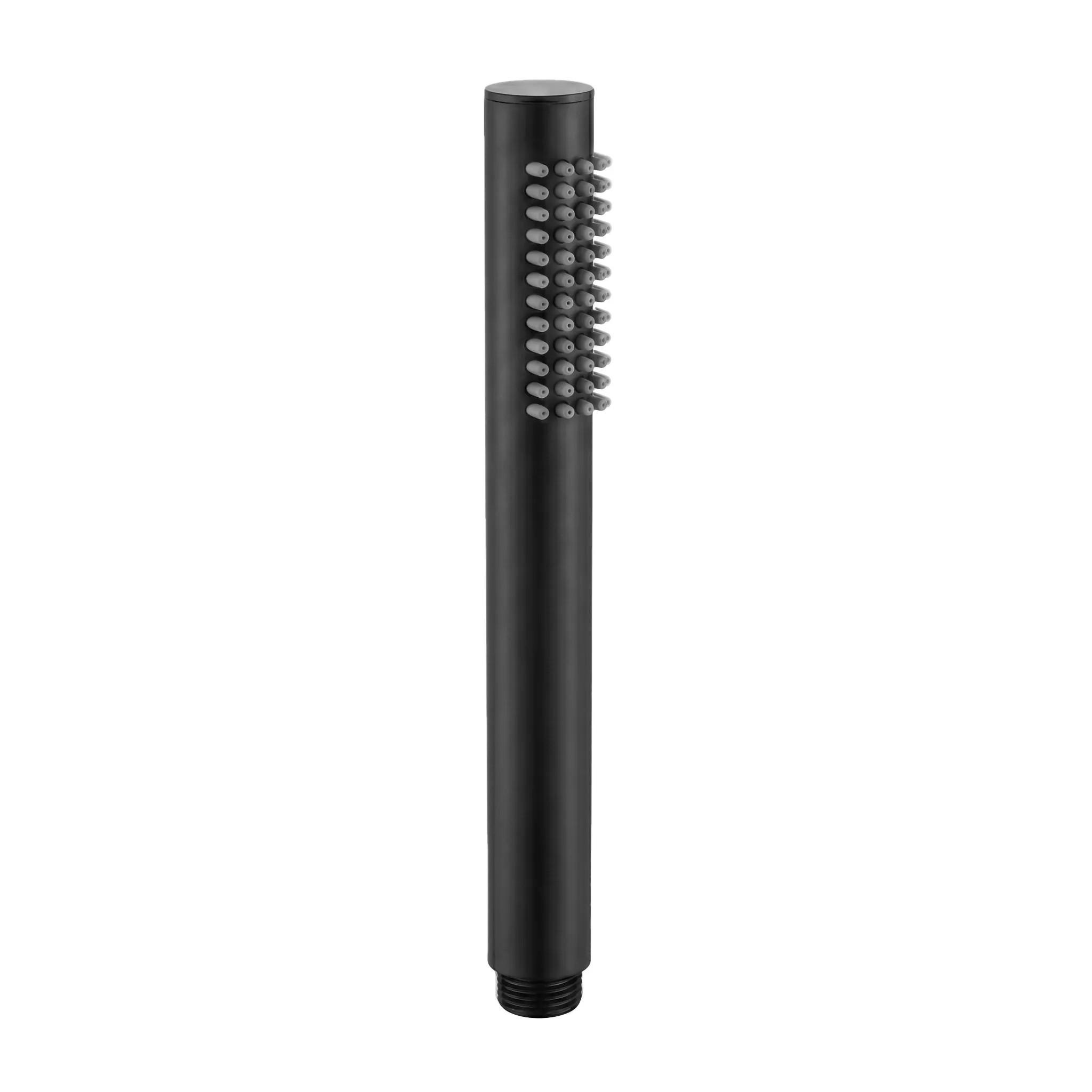REA brusehoved JS-018B Sort, 2,3x2,3x21,2cm