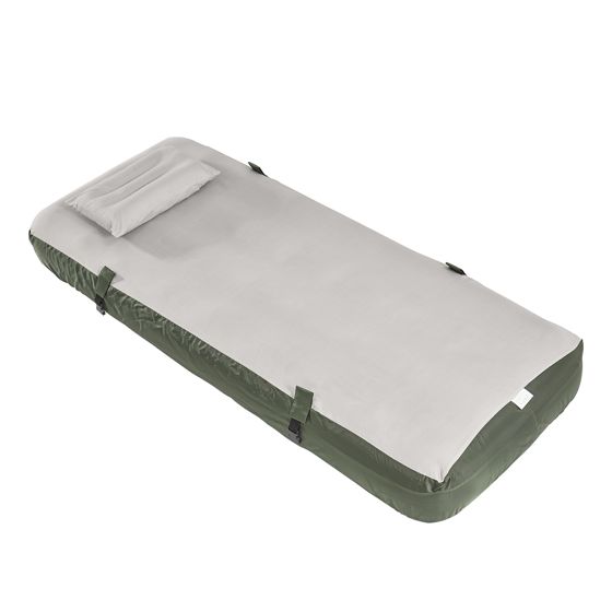 Luftmadras med integreret pude grøn 191x76x22 cm OGS32-II-GR-P01