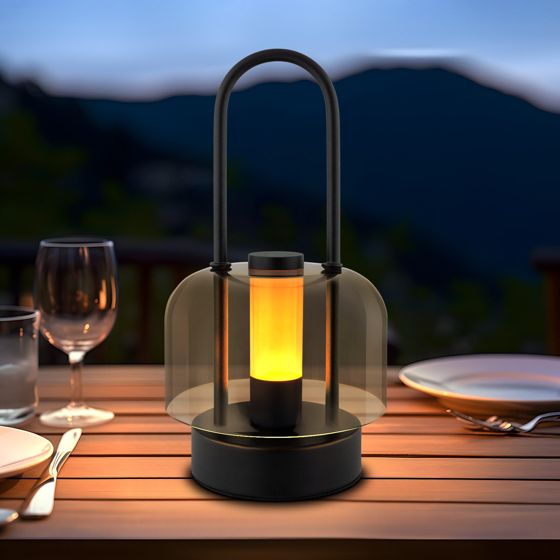 NETTLIFE Nettlife bærbar LED-bordlampe, ledningsfri natlampe, dæmpbar 1800k-6500k, med hukommelse