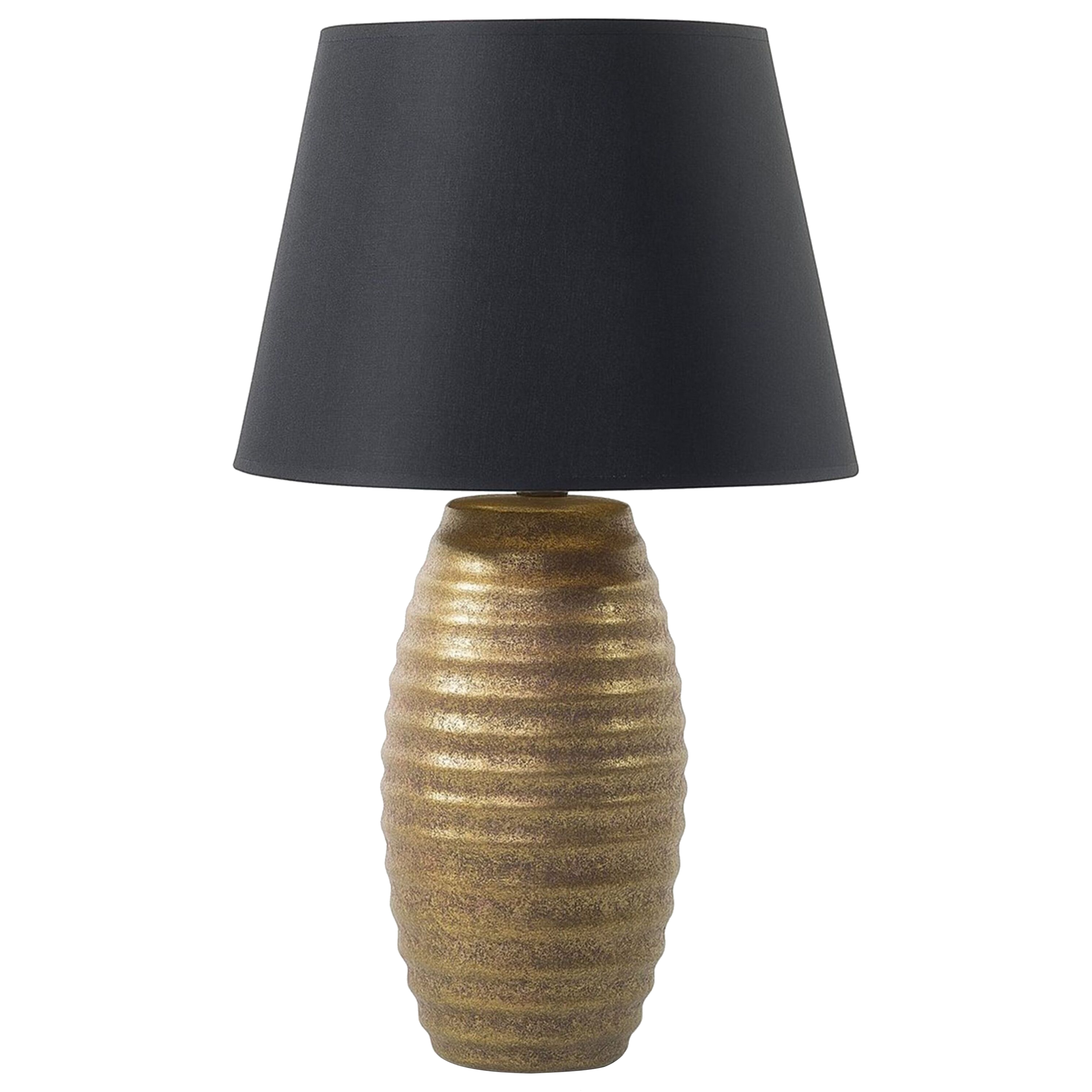 Bordlampe EBRO Porcelæn Guld