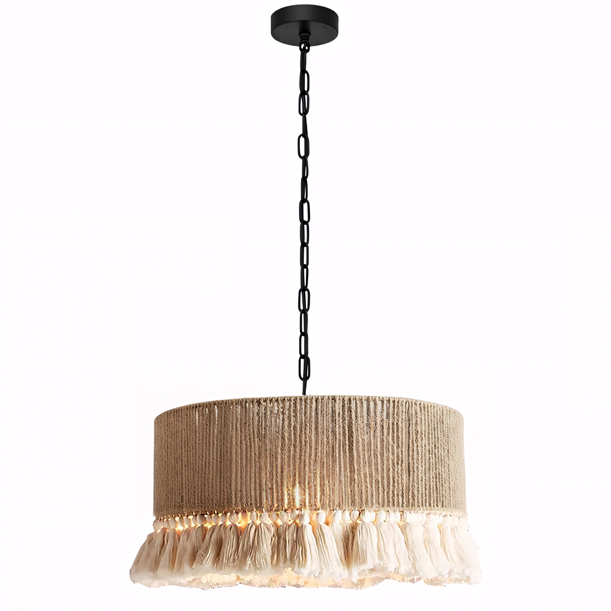 TOOLIGHT hængende loftlampe APP1735-1CP 40cm Brun 40x40x110cm