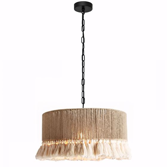 TOOLIGHT hængende loftlampe APP1735-1CP 40cm Brun 40x40x110cm
