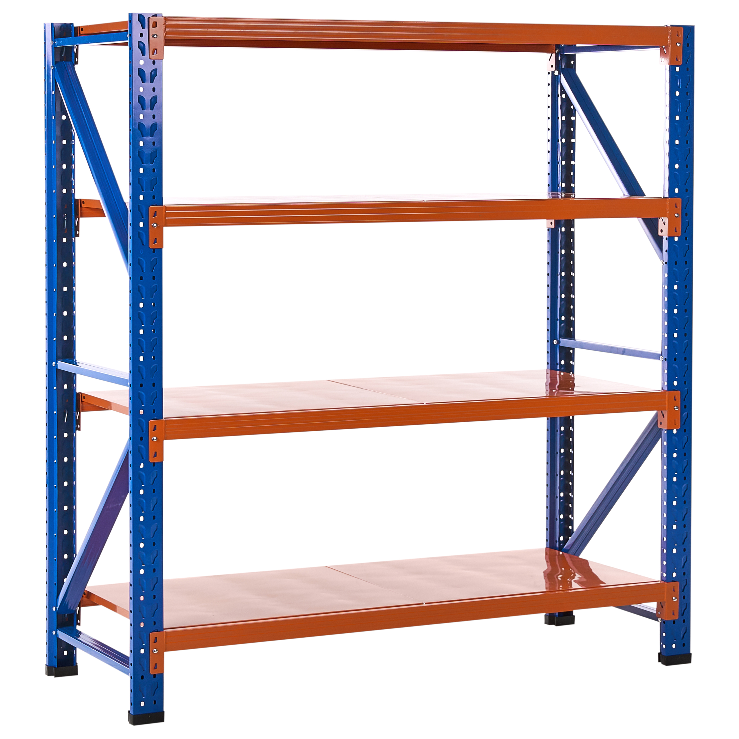 Hylder til garagen FIUGGI 200 cm 200 cm Metal Orange