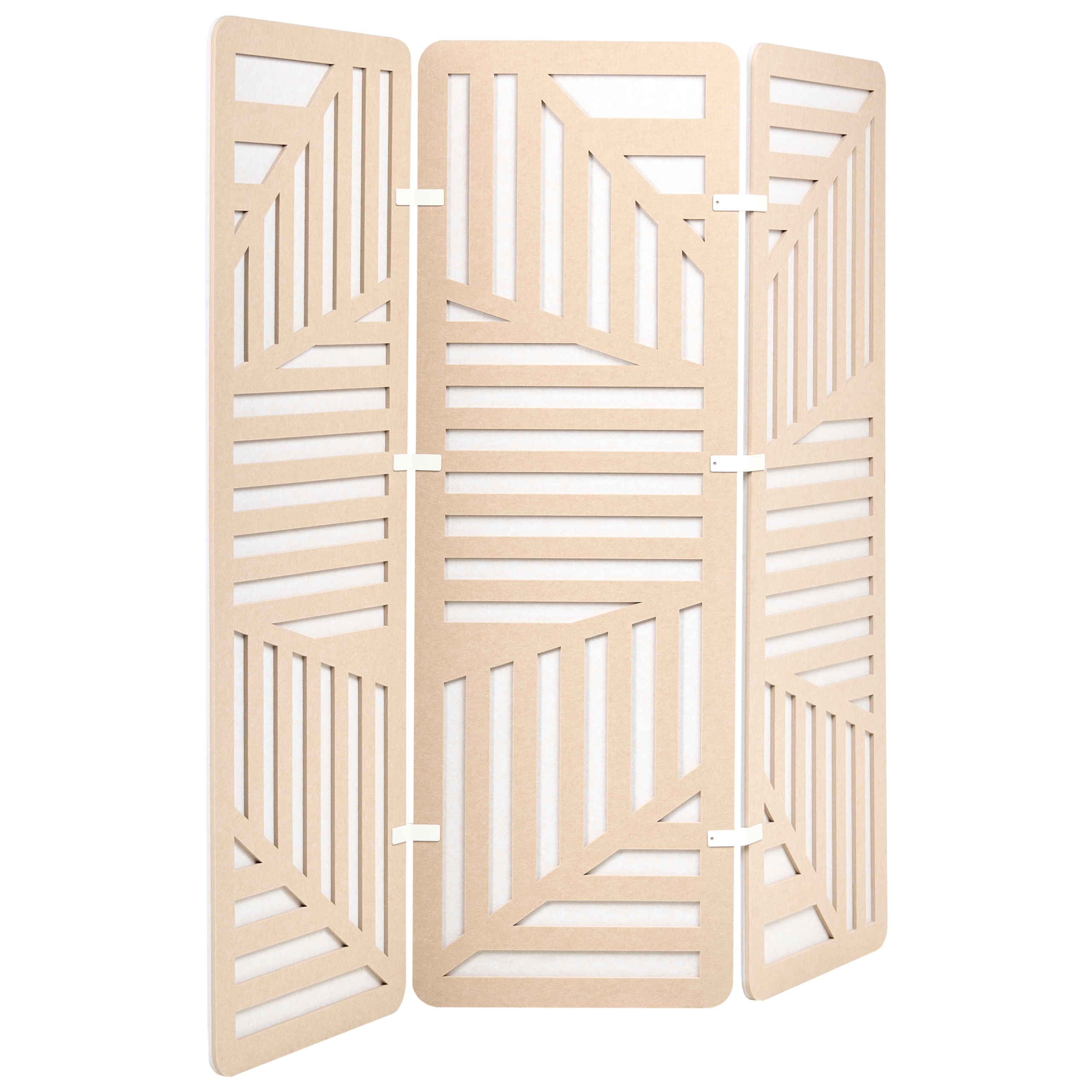 Rumdeler til kontor FUTURA 180 x 180 cm Beige
