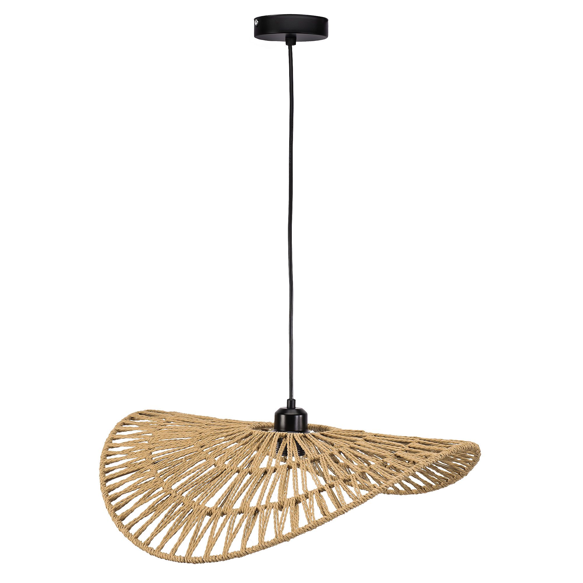TOOLIGHT hængende loftlampe APP1739-1CP 50CM Brun 110x50x13cm