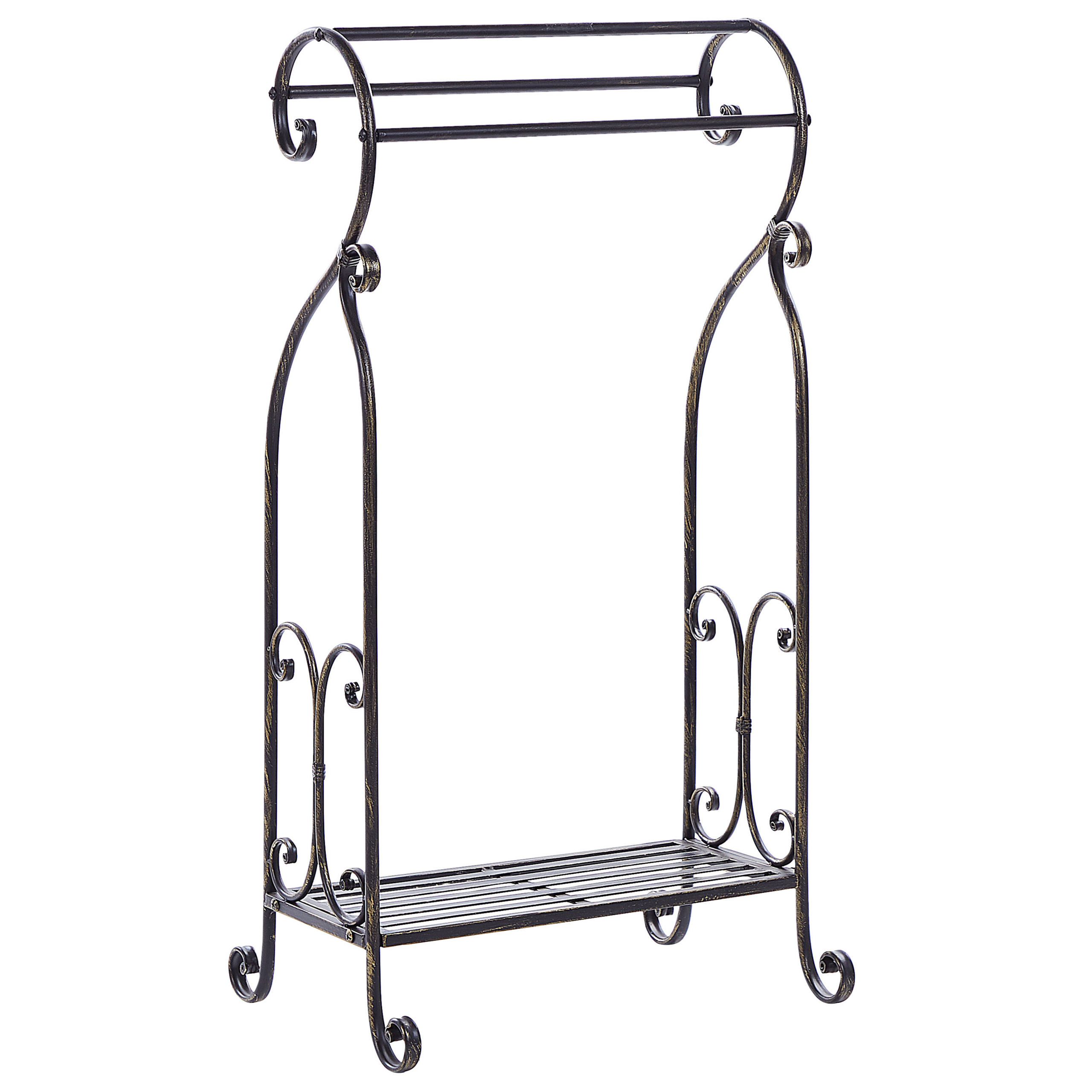 Håndklædestativ LINARES Metal Sort