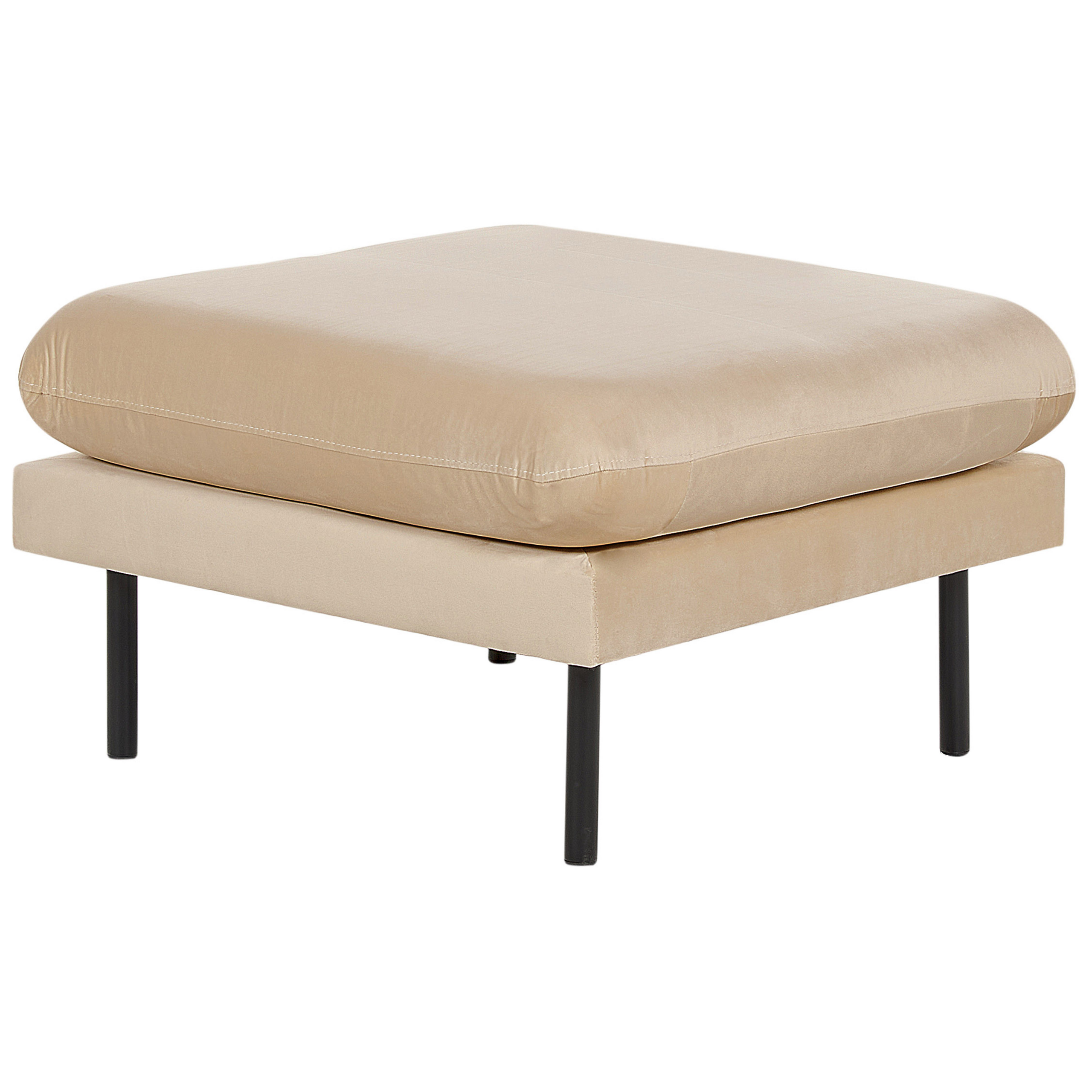 Fodskammel VINTERBRO Velour Beige