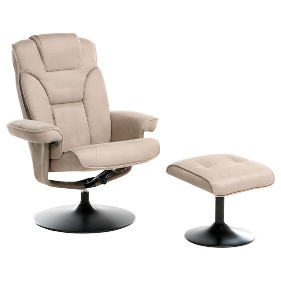 Recliner stol NYKS Brungrå