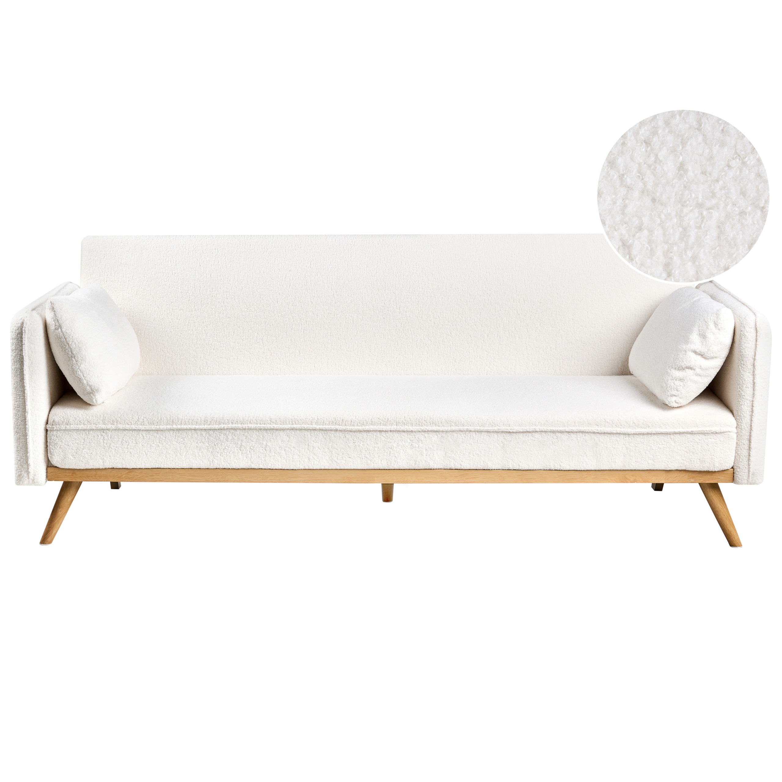 Sovesofa ASAA Boucle Cremehvid