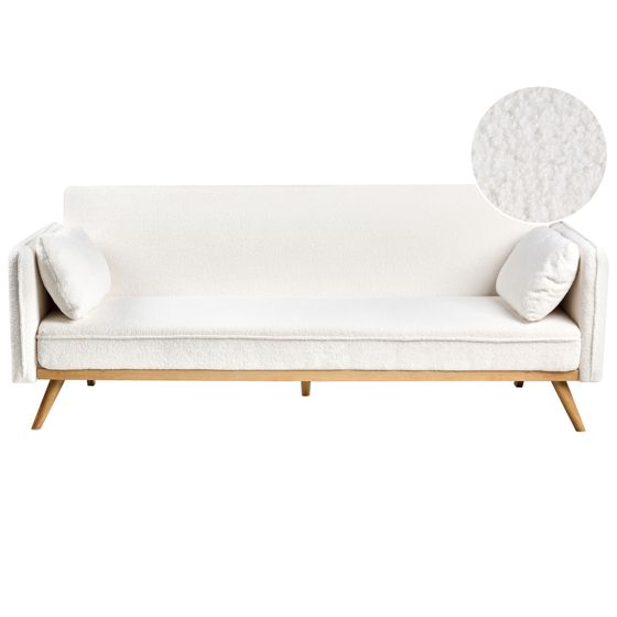 Sovesofa ASAA Boucle Cremehvid