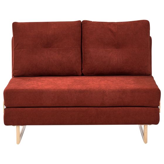 Sovesofa 2 personers JERSLEV Rød