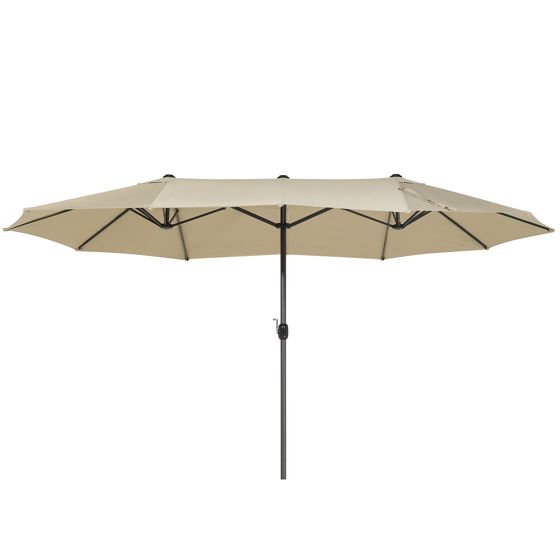 Haveparasol 460 cm SIBILLA Beige
