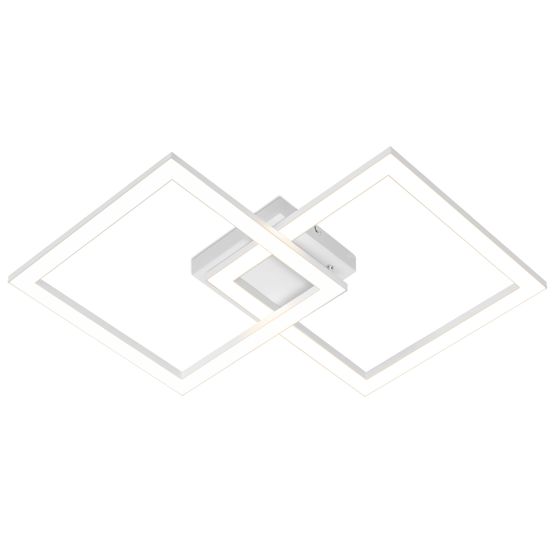 NETTLIFE LED loftlampe, moderne, hvid, 24 W, 3000 K