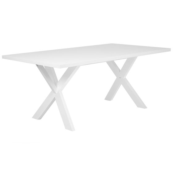 Spisebord LISALA Hvid 180 cm 100 cm