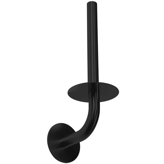 REA toiletpapirholder 322220A Sort, 11x23x7cm