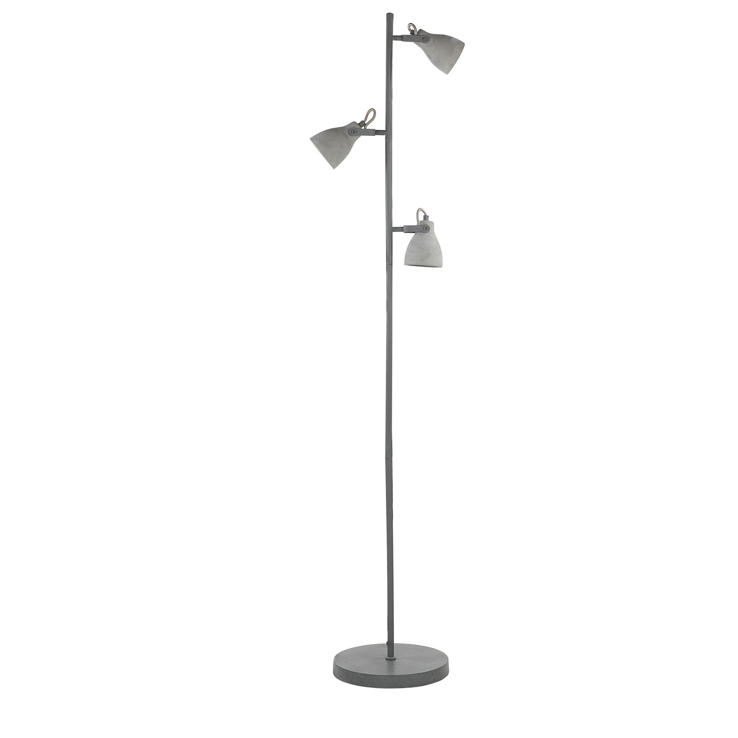 Gulvlampe MISTAGO Justerbar Beton Grå