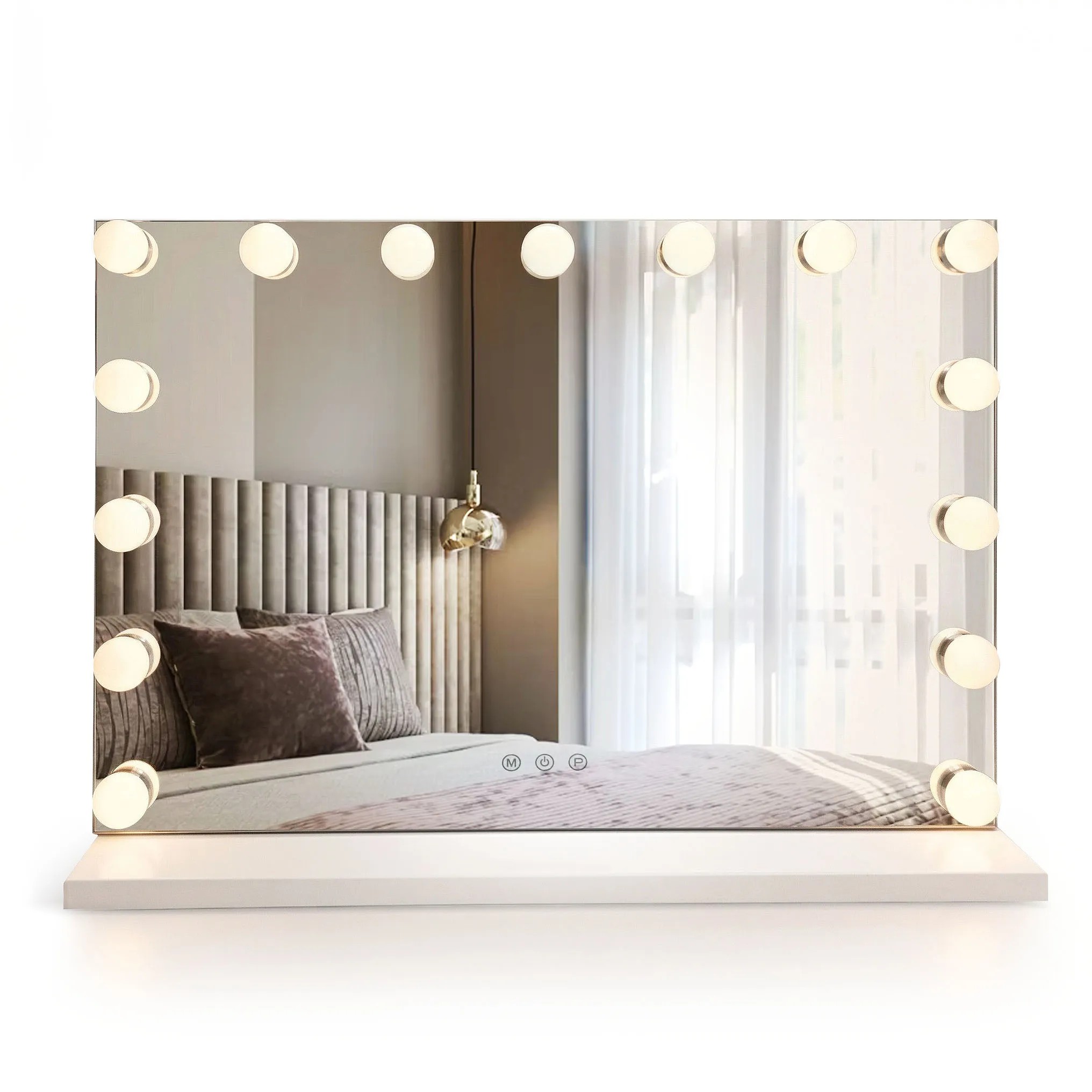 REA spejl Hollywood 58x45 Led Hvid 58x45x12cm