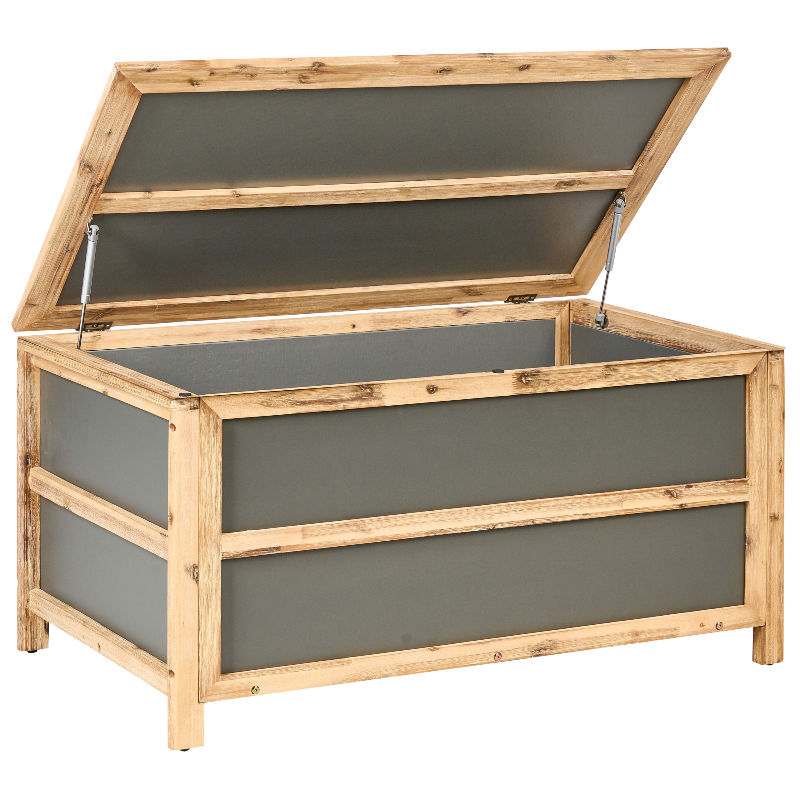 Opbevaringsboks ACATE 121 cm 72 cm Beton Grå