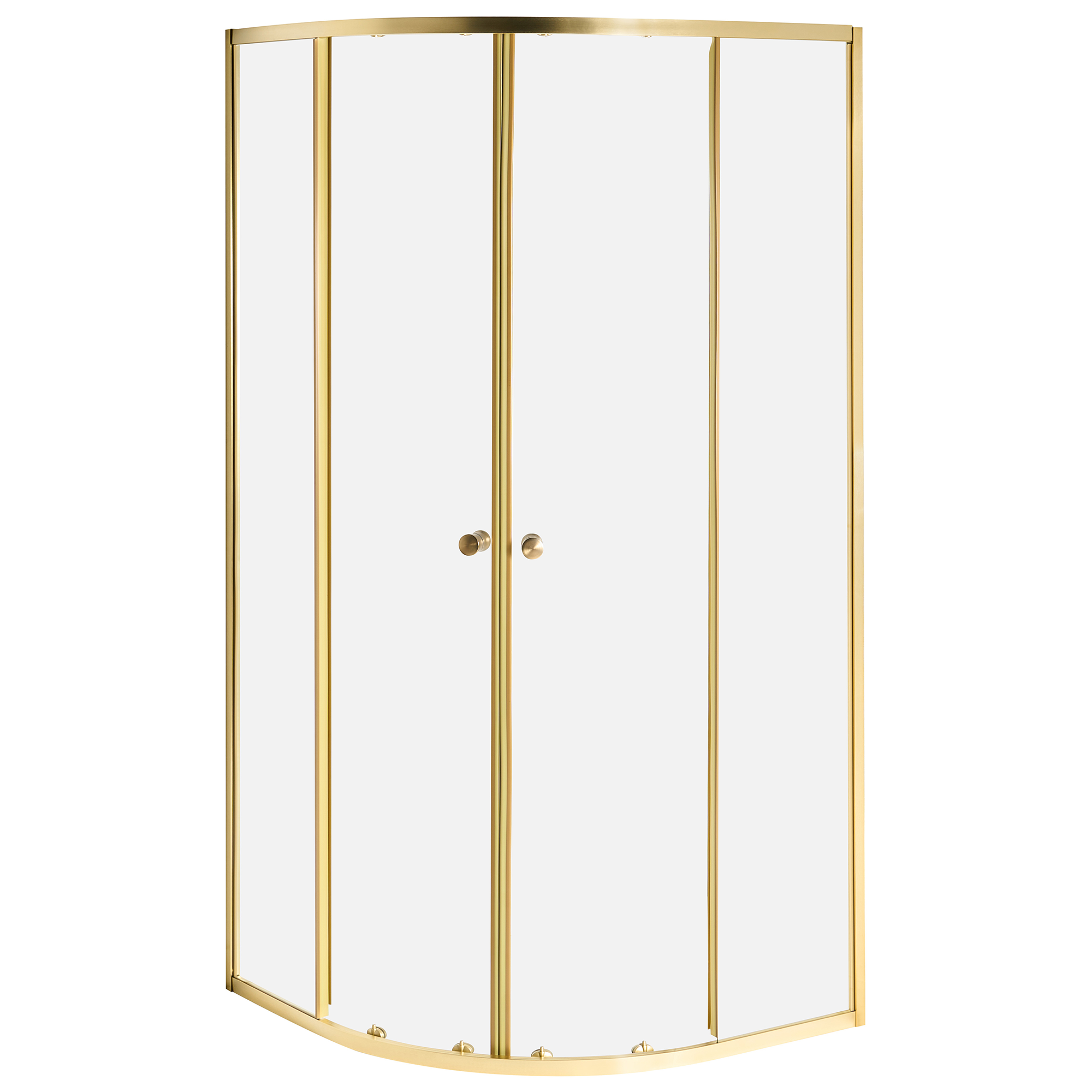 Brusekabine ONELLI 90 x 90 x 190 cm Guld
