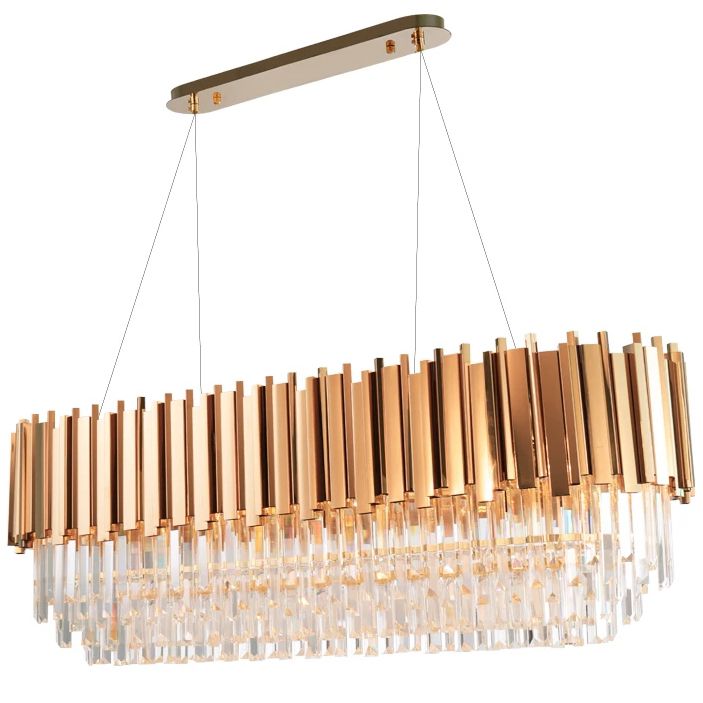 TOOLIGHT hængende loftlampe 312355 Guld 60x30x38cm